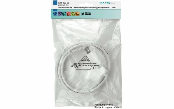 AXING Câbles D’antenne Coudée 2,5m – Accessoires 1