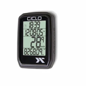 Ciclosport Compteur à Vélo Protos 105 Noir – Fahrradcomputer 7